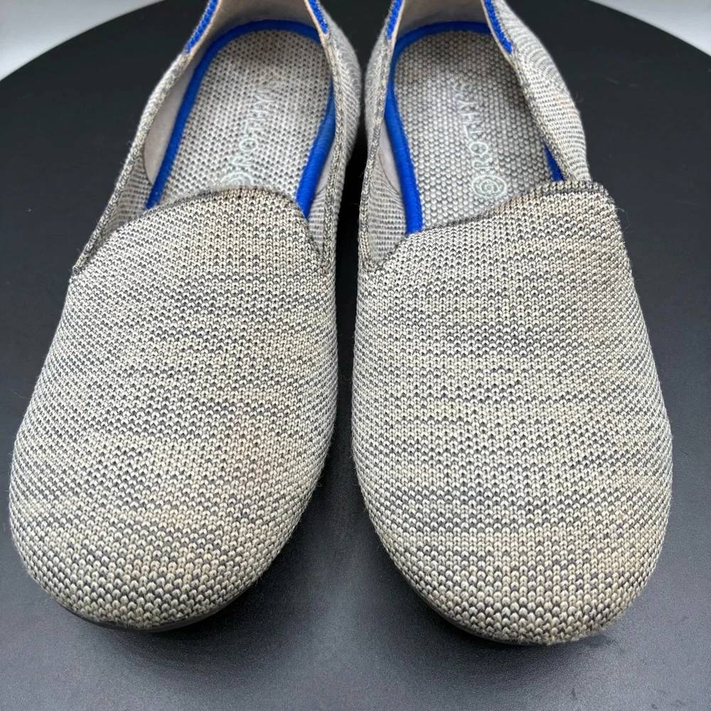 Rothy’s The Loafer Slip On Flats Youth Girls K3 Taupe Heather
